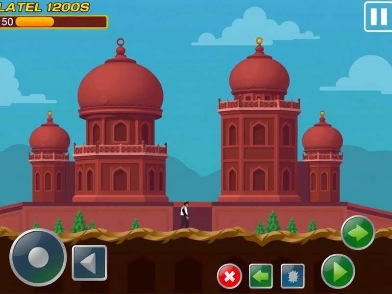 Taj Legacy Runner in action Taj Legacy Runner gameplay screenshot